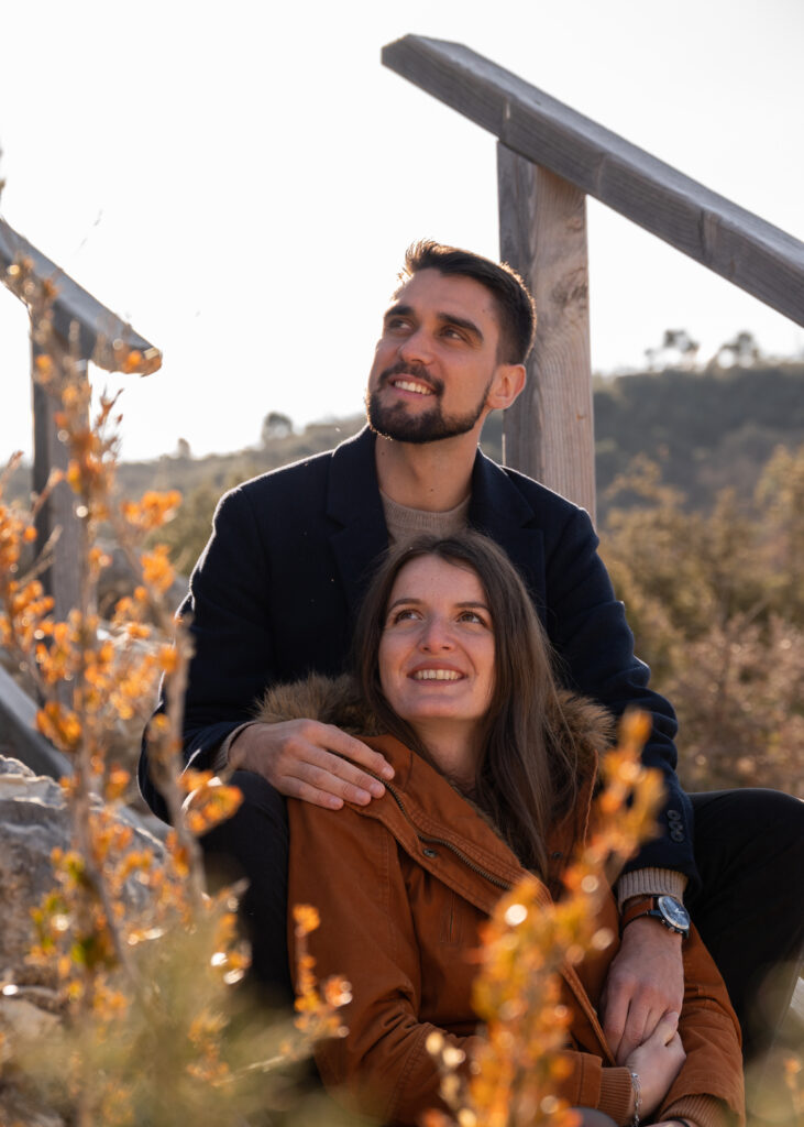 Séance photo jeune couple